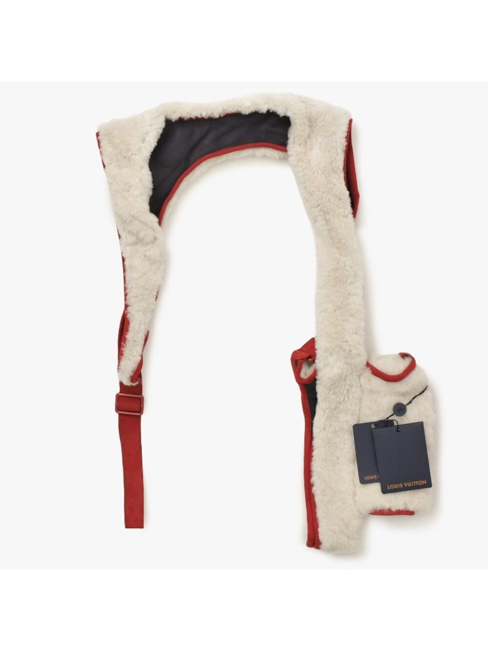 Louis Vuitton Rib Utility Vest 3D Multi Pocket Beige